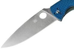 Spyderco Resilience Lightweight S35VN Blue C142PBL FRN Navaja -Knives And Tools Comercio SPC142PBL 03 spyderco