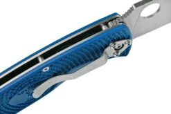Spyderco Resilience Lightweight S35VN Blue C142PBL FRN Navaja -Knives And Tools Comercio SPC142PBL 06 spyderco