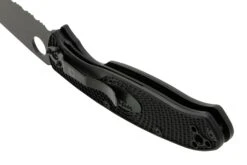 Spyderco Resilience Lightweight Black C142PSBBK FRN Navaja Parcialmente Dentada 12 Spyderco Resilience Lightweight Black C142PSBBK FRN Navaja Parcialmente Dentada -Knives And Tools Comercio SPC142PSBBK 05 spyderco
