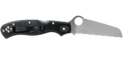 Spyderco Rescue 3 Thin Blue Line C14FSBKBL3 Cuchillo De Rescate De Sierra -Knives And Tools Comercio SPC14FSBKBL3 02 spyderco
