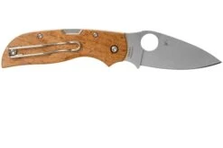 Spyderco Chaparral Birdseye Maple Wood C152WDP Navaja -Knives And Tools Comercio SPC152WDP 02 spyderco