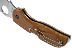 Spyderco Chaparral Birdseye Maple Wood C152WDP Navaja -Knives And Tools Comercio SPC152WDP 05 spyderco