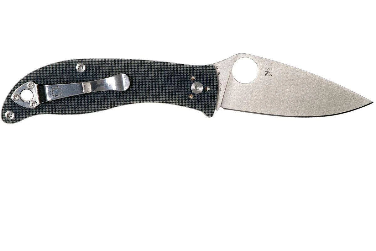 Spyderco Polestar C220GPGY Navaja. Sal Glesser Design 4 Spyderco Polestar C220GPGY Navaja. Sal Glesser Design - Imagen 2