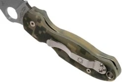 Spyderco Para 3 Camo G10 - C223GPCMO Navaja, Satin Blade -Knives And Tools Comercio SPC223GPCMO 05 spyderco v202111
