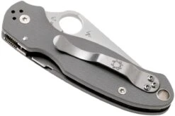 Spyderco Para 3 Maxacon C223GPDGY Dark Gray Navaja -Knives And Tools Comercio SPC223GPDGY 04 spyderco spc223gpdgy 04