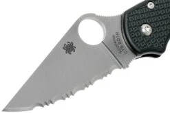 Spyderco Para 3 Lightweight C223PBK Serrated FRN CTS-BD1N Navaja -Knives And Tools Comercio SPC223SBK 03 benchmade