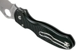 Spyderco Para 3 Lightweight C223PBK Serrated FRN CTS-BD1N Navaja -Knives And Tools Comercio SPC223SBK 05 benchmade