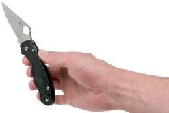 Spyderco Para 3 Lightweight C223PBK Serrated FRN CTS-BD1N Navaja -Knives And Tools Comercio SPC223SBK 08 benchmade
