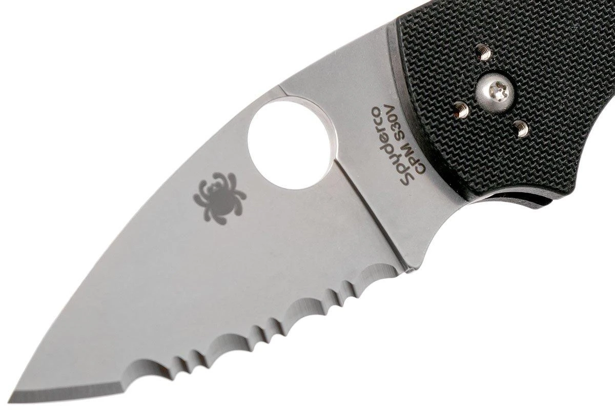 Spyderco Lil' Native Backlock C230MBGS Navaja Dentada 5 Spyderco Lil' Native Backlock C230MBGS Navaja Dentada - Imagen 3