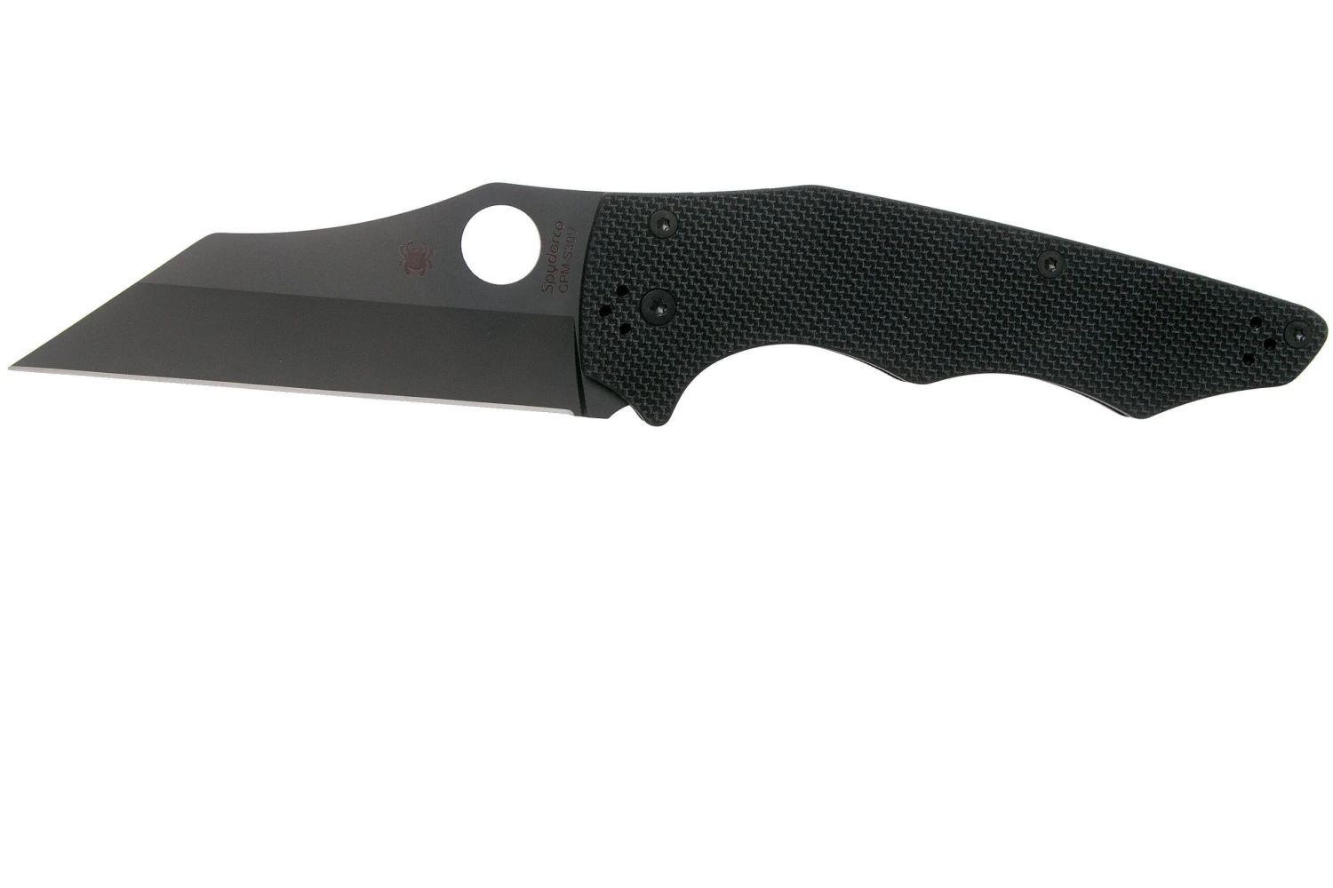 Spyderco YoJumbo Black C253GPBBK Black G10 Navaja, Diseño Michael Janich 3 Spyderco YoJumbo Black C253GPBBK Black G10 Navaja, Diseño Michael Janich