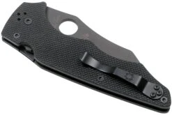 Spyderco YoJumbo Black C253GPBBK Black G10 Navaja, Diseño Michael Janich 12 Spyderco YoJumbo Black C253GPBBK Black G10 Navaja, Diseño Michael Janich -Knives And Tools Comercio SPC253GPBBK 04 spyderco