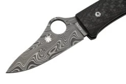 Spyderco SpyOpera C255CFPD Carbon Fiber, Damasteel, Sprint Run, Navaja 11 Spyderco SpyOpera C255CFPD Carbon Fiber, Damasteel, Sprint Run, Navaja -Knives And Tools Comercio SPC255CFPD 03 spyderco
