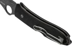 Spyderco SpyOpera C255CFPD Carbon Fiber, Damasteel, Sprint Run, Navaja 12 Spyderco SpyOpera C255CFPD Carbon Fiber, Damasteel, Sprint Run, Navaja -Knives And Tools Comercio SPC255CFPD 04 spyderco