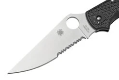 Spyderco Stretch 2 XL C258PSBK Navaja Parcialmente Dentada -Knives And Tools Comercio SPC258PSBK 03 spyderco