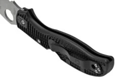 Spyderco Stretch 2 XL C258PSBK Navaja Parcialmente Dentada -Knives And Tools Comercio SPC258PSBK 04 spyderco