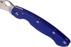 Spyderco Military C36GPDBL Dark Blue S110V, Navaja -Knives And Tools Comercio SPC36GPDBL 07 spyderco