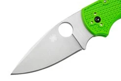 Spyderco Native 5 Salt, Green FRN, LC200N, C41PGR5 Navaja -Knives And Tools Comercio SPC41PGR5 03 spyderco