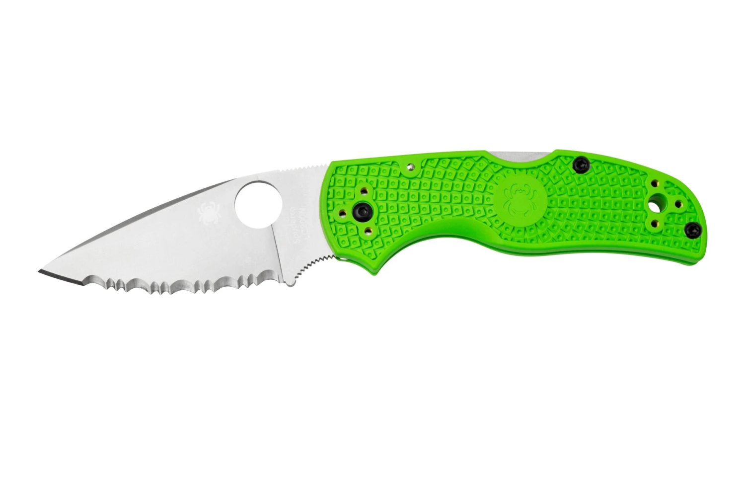 Spyderco Native 5 Salt, Green FRN, LC200N, C41SGR5 Navaja 3 Spyderco Native 5 Salt, Green FRN, LC200N, C41SGR5 Navaja