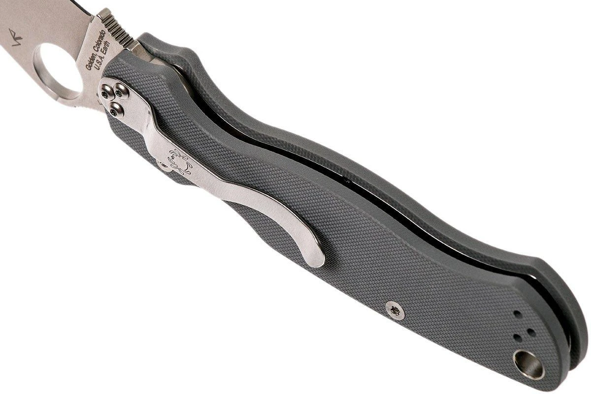 Spyderco Paramilitary 2 Maxacon C81GPDGY2 Navaja 7 Spyderco Paramilitary 2 Maxacon C81GPDGY2 Navaja - Imagen 5