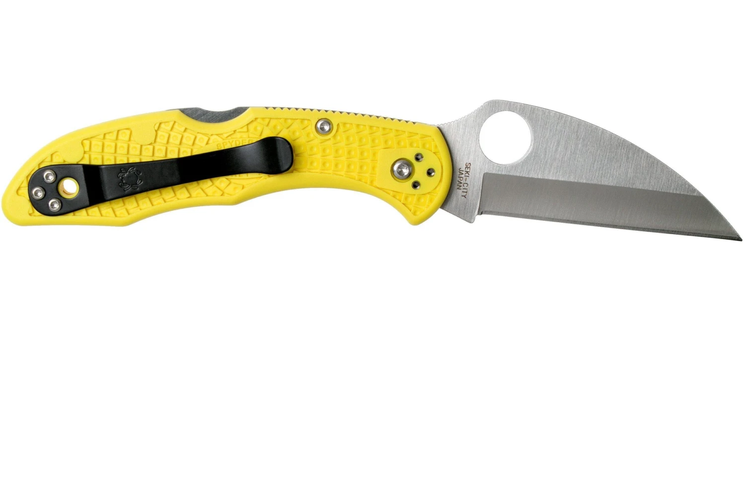 Spyderco Delica Salt 2 Wharncliffe C88PWCYL2 Navaja 4 Spyderco Delica Salt 2 Wharncliffe C88PWCYL2 Navaja - Imagen 2