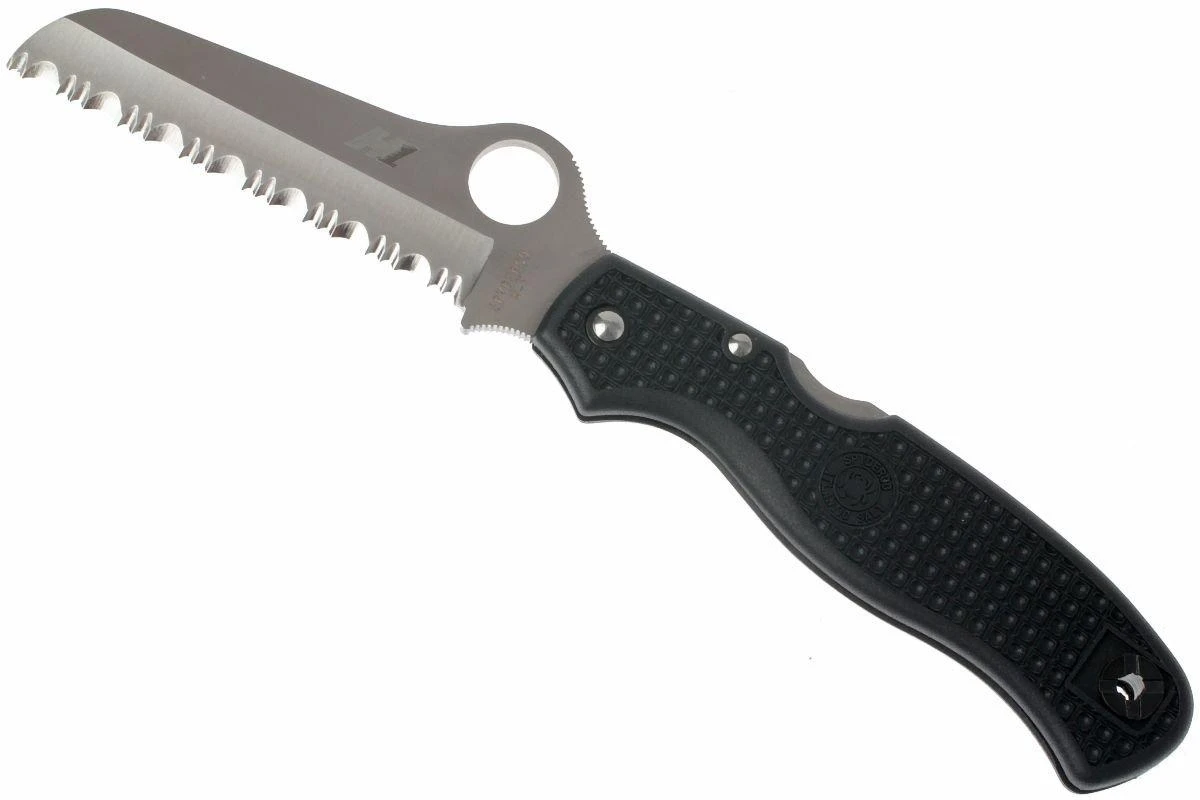 Spyderco C89 Atlantic Salt, Negro, Dentado 3 Spyderco C89 Atlantic Salt, Negro, Dentado