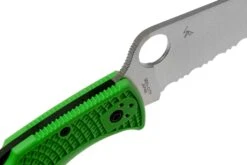 Spyderco C91FSGR2 Pacific Salt 2, Navaja, Dentada, Verde LC200N 14 Spyderco C91FSGR2 Pacific Salt 2, Navaja, Dentada, Verde LC200N -Knives And Tools Comercio SPC91FSGR2 06 spyderco