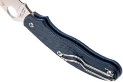 Spyderco UK Penknife Lightweight Dark Blue S110V C94DBL Navaja -Knives And Tools Comercio SPC94PDBL 05 spyderco spc94pdbl 05