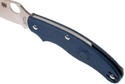 Spyderco UK Penknife Lightweight Dark Blue S110V C94DBL Navaja -Knives And Tools Comercio SPC94PDBL 07 spyderco spc94pdbl 07