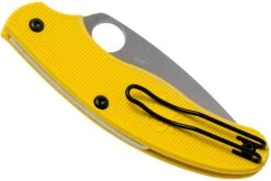 Spyderco UK Penknife Salt LC200N Serrated C94SYL Yellow Navaja -Knives And Tools Comercio SPC94SYL 04 spyderco