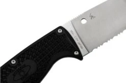 Spyderco FB31SBK2, Enuff 2, Leaf Shape, Serrated SpyderEdge, Cuchillo Fijo 12 Spyderco FB31SBK2, Enuff 2, Leaf Shape, Serrated SpyderEdge, Cuchillo Fijo -Knives And Tools Comercio SPFB31SBK2 05 spyderco