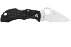 Spyderco Manbug Leaf MBKLFS Serrated, Navaja 9 Spyderco Manbug Leaf MBKLFS Serrated, Navaja -Knives And Tools Comercio SPMBKLFS 02 spyderco