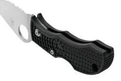 Spyderco Manbug Leaf MBKLFS Serrated, Navaja 11 Spyderco Manbug Leaf MBKLFS Serrated, Navaja -Knives And Tools Comercio SPMBKLFS 04 spyderco