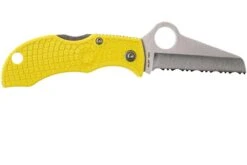 Spyderco ManBug Salt MYLS H1, Navaja Dentada -Knives And Tools Comercio SPMYLS 02 spyderco spmyls 02