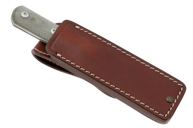 StraightLine Ally AL-GC Green Canvas Micarta, Cuchillo Fijo 8 StraightLine Ally AL-GC Green Canvas Micarta, Cuchillo Fijo - Imagen 6