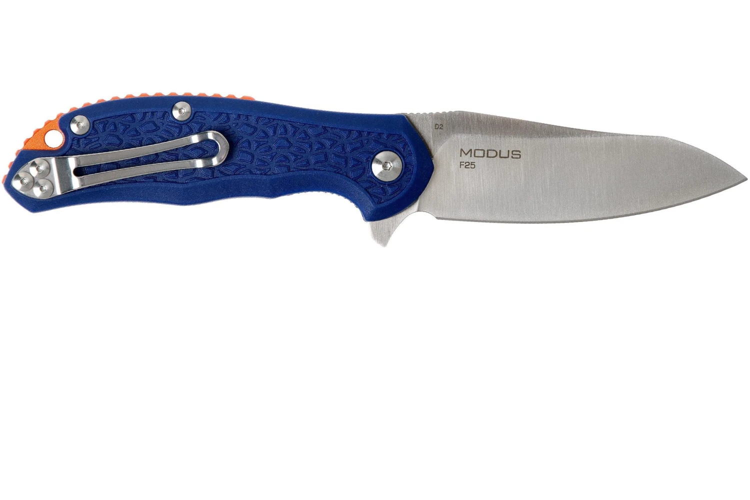 Steel Will Modus F25-13 Blue FRN, D2 Blade, Navaja 4 Steel Will Modus F25-13 Blue FRN, D2 Blade, Navaja - Imagen 2