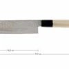 Sakai Takayuki 45-Layer Damascus Nakiri, 16 Cm, 7253 1 Sakai Takayuki 45-Layer Damascus Nakiri, 16 Cm, 7253 -Knives And Tools Comercio TA07253 01 sakai takayuki damast ta07253 01