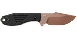Tenable Knives Tiny Dancer G014A1 Rose Gold Coated D2, Black G10, Cuchillo Fijo, JB Stout Design -Knives And Tools Comercio TENG014A1 02 tenable
