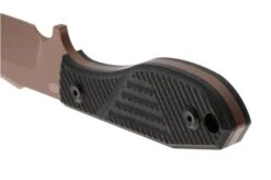 Tenable Knives Tiny Dancer G014A1 Rose Gold Coated D2, Black G10, Cuchillo Fijo, JB Stout Design -Knives And Tools Comercio TENG014A1 04 tenable