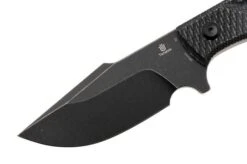 Tenable Knives Tiny Dancer G014A4 Blackwashed D2, Black Micarta, Cuchillo Fijo, JB Stout Design -Knives And Tools Comercio TENG014A4 03 tenable