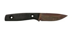 TRC Knives Classic Freedom M390 Apo Finish Black Canvas Micarta, Cuchillo Bushcraft -Knives And Tools Comercio TI CF BM 34APO 02 trc