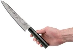 Tojiro Shippu Black Damascus Cuchillo De Chef 21 Cm, FD-1594 -Knives And Tools Comercio TJFD 1594 06 tojiro sippu black