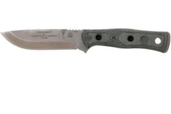 TOPS Knives B.O.B. Fieldcraft154CM Grey/Black Micarta BROS-154-BLM Cuchillo Bushcraft