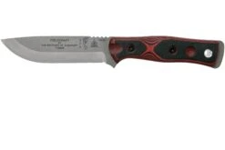 TOPS Knives B.O.B. Fieldcraft154CM Red/Black Micarta BROS-154-RB Cuchillo Bushcraft
