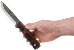 TOPS Knives B.O.B. Fieldcraft154CM Red/Black Micarta BROS-154-RB Cuchillo Bushcraft -Knives And Tools Comercio TK BROS 154 RB 06 tops knives