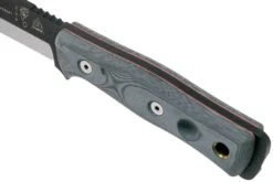 TOPS Knives B.O.B. Fieldcraft Black/Grey Micarta BROS-01 -Knives And Tools Comercio TK BROS BLM 05 tops knives v202109