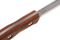 TOPS Knives B.O.B. FieldcraftBrown Micarta, Tumbled Finish BROS-TBF -Knives And Tools Comercio TK BROS TBF 05 tops knives tk bros tbf 05