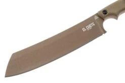 TOPS Knives El Chete Mini ELCHM-01 Midnight Bronze 1095, Green Micarta, Machete, Diseño De Leo Espinoza -Knives And Tools Comercio TK ELCHM 01 03 tops