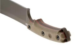 TOPS Knives El Chete Mini ELCHM-01 Midnight Bronze 1095, Green Micarta, Machete, Diseño De Leo Espinoza -Knives And Tools Comercio TK ELCHM 01 04 tops