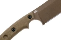 TOPS Knives El Chete Mini ELCHM-01 Midnight Bronze 1095, Green Micarta, Machete, Diseño De Leo Espinoza -Knives And Tools Comercio TK ELCHM 01 05 tops