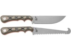 TOPS Knives Muley Combo MCMB-01, 154CM Tumble Finish, Tan Black G10, Leather Sheath, Set De Caza, Diseño De Leo Espinoza 10 TOPS Knives Muley Combo MCMB-01, 154CM Tumble Finish, Tan Black G10, Leather Sheath, Set De Caza, Diseño De Leo Espinoza -Knives And Tools Comercio TK MCMB 01 02 tops